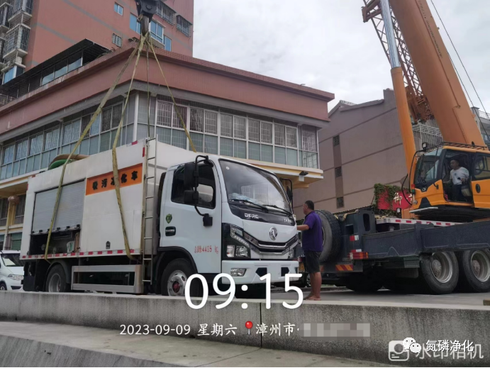 吸污净化车完成福建沿河污水井清淤任务